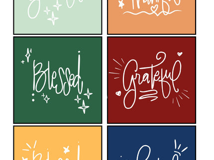 Thankful Grateful Blessed Tags