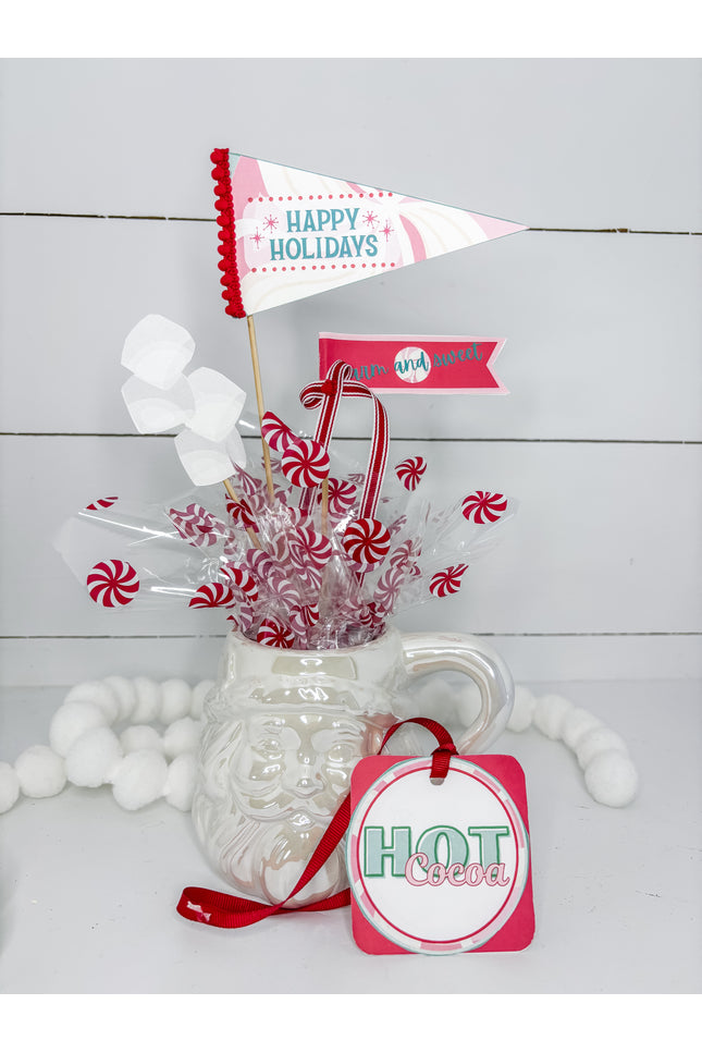 Hot Cocoa Tags and Flags