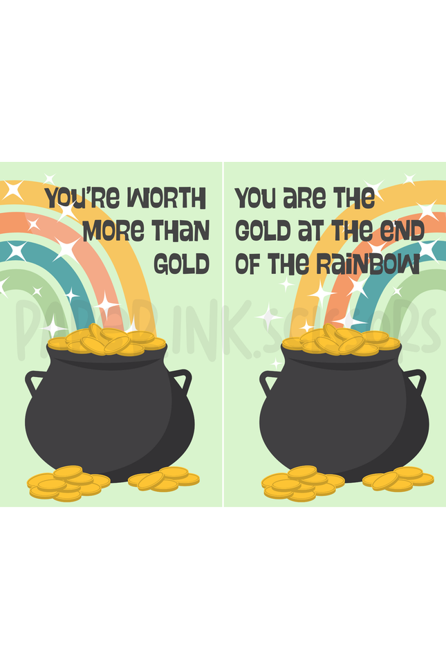 Pot of Gold Appreciation Card