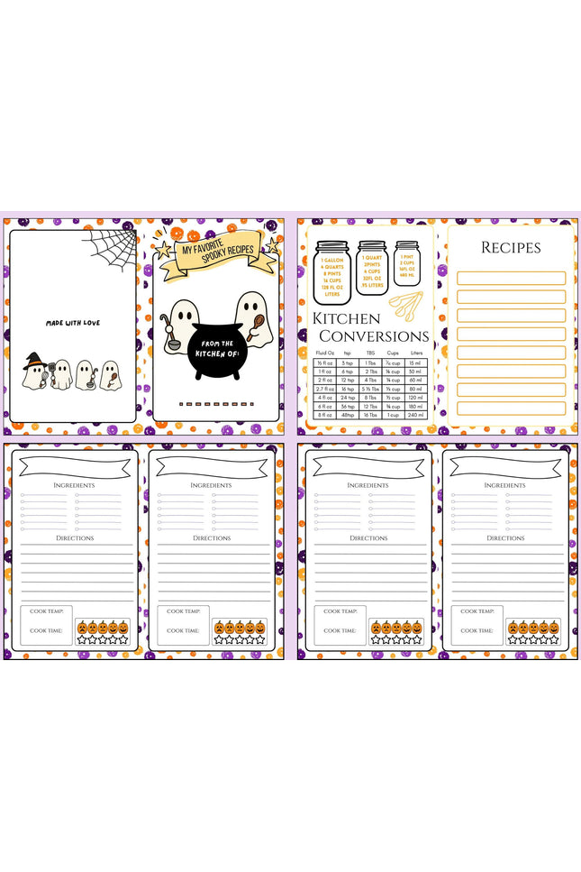 My Spooky Recipe Book