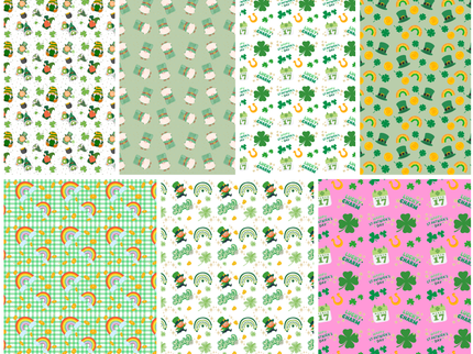 St. Patrick's Day | Seamless Patterns