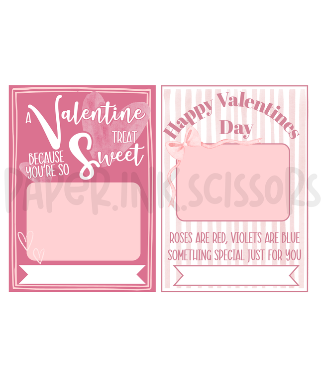 Sweet Valentine Gift Card Holder
