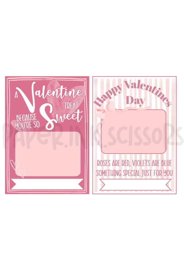 Sweet Valentine Gift Card Holder
