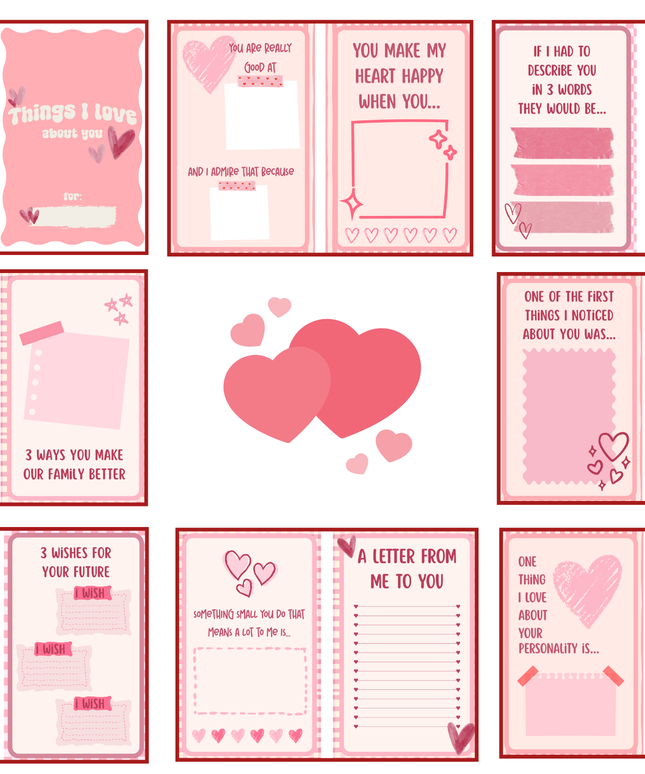 Things I love about you | Valentine