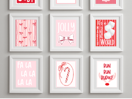 Wall Art Prints _ Candy Cane Stripes
