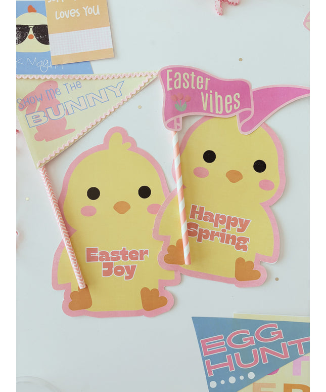 Spring Chick Card and Treat Holder