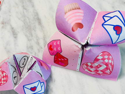 Valentine Fortune Teller/Cootie Catcher | Printable Valentine