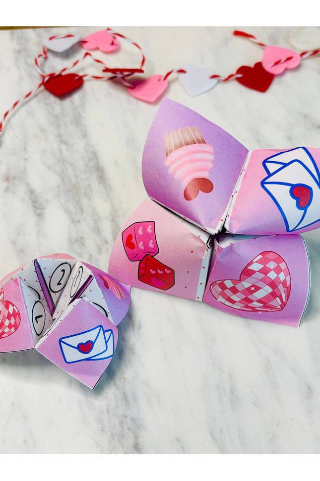 Valentine Fortune Teller/Cootie Catcher | Printable Valentine