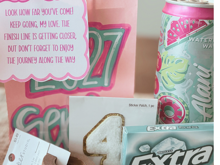 Class of 2027 Monthly Gift Tags