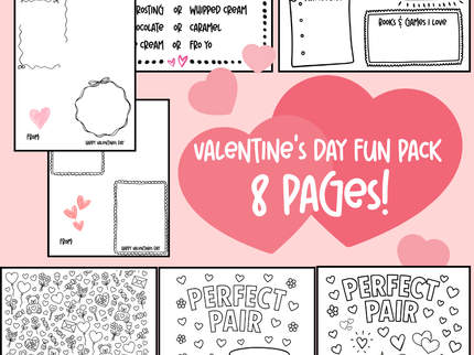 Valentine's Day fun pack | Classroom printables