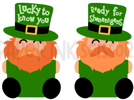 Lucky Leprechaun Gift Card and Treat Holder