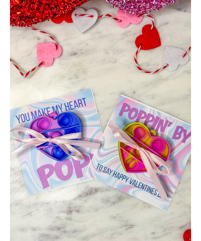 Heart Pop | Printable Valentine