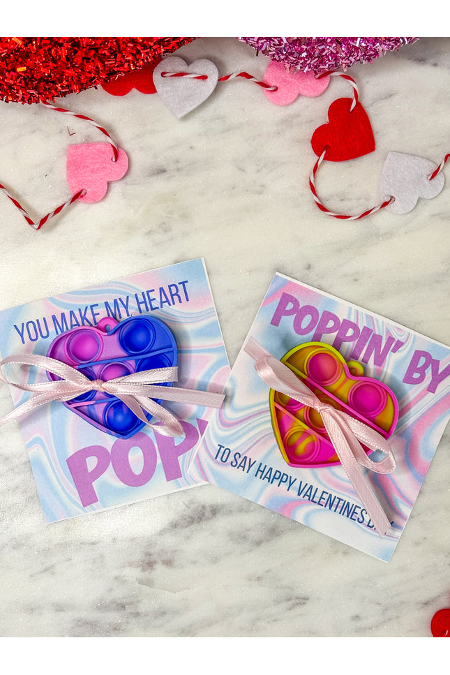 Heart Pop | Printable Valentine